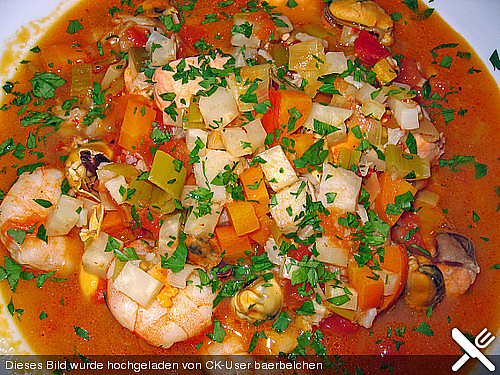 Italienische, chilischarfe �Frutti di Mare�
