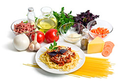 Zutaten Bolognese