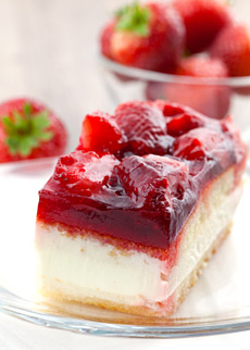 Erdbeerkuchen