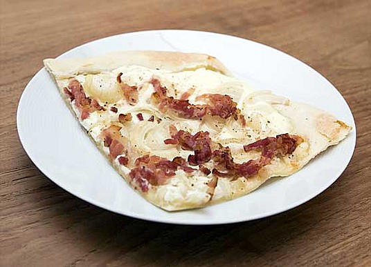 Einfacher Flammkuchen