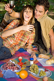 Picknicken macht Spass