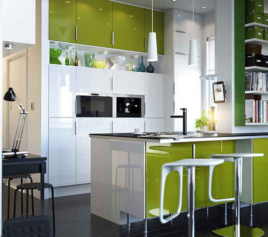 K&uuml;che "Abstrakt" von Ikea