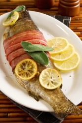 gegrillter Fisch
