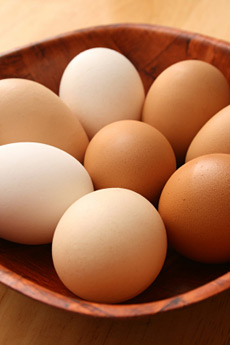 Eier in Schale