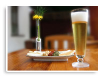 Bier zur Mahlzeit