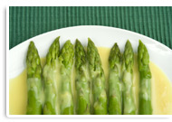 Spargel mit Sauce Hollondaise