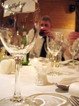 gedeckter Tisch
