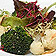 Leichte vegetarische Vorspeise