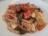 Meine Spaghetti mit Paprika- Auberginengem�se und Mozzarella (wartet noch auf Freischaltung ;) )