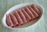 1/2 Banane mit Schinkenscheibe umh�llt