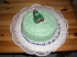 Mein G�Ga liebt Yoshi, also habe ich him einen Yoshi aus Marzipan gemacht. Ohne Torte fand er ihn aber zu schade zum Essen *g* Also musste eine Torte her!