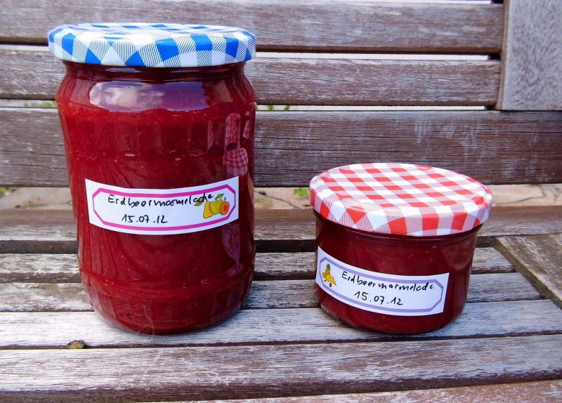 Erdbeermarmelade