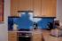 Kochbereich mit Glasr�ckwand