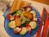 Gebratener Schafsk�se auf griechischem Salat (Flotte Lotte)