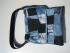 Patchworktasche aus Jeans-Resten mit aufgen�hter Seitentasche