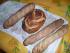 3 Stangen und 1 ovales Brot und das alles aus 1 kg Mehl
