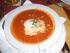 Tomatensuppe mit Sahneh�ubchen