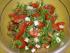 Tomatensalat mit   http://www.chefkoch.de/rezepte/1445341249465300/Tomatensalat-mit-Rucola-und-Schafskaese.html