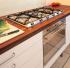 Gaskochfeld und Backofen Smeg