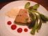 Gefl�gelleberterrine mit Gew�rzbirnen und Preiselbeersauce
