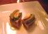 Amuse: Kurz gebratener Thunfisch mit Oliven-Mandel-Paste und Limonenoel