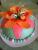 meine allererste fondant-torte ;-))     mai 2009