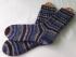 Herrensocken mit Strukurmuster in Gr. 44/45, Aldiwolle