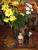 Frische Blumen stellten die M�hrchen auf die Tische, lecker Knabberkram kam von k�ferblau, und das Oliven�l fiel bei den meisten leider gnadenlos durch.