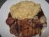 Ente mit Kartoffel-Quitten-P�ree und Rotwein-Schalotten