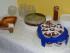 lauter s��e Sachen, dazu selbstgemachte Lik�re und Schn�pse