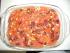 Mexikanischer Tomatenauflauf, noch ohne Sauerrahm