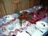 Tischdeko in rot - Weihnachten 05