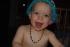 Kevin mit selbstgestrickter M�tze so knuffig