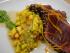 Gebratenes Filet vom Thunfisch in Zimt-Sesam-Kruste auf Mango-Salat