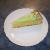 Limettenlimo-Kuchen-St�ck von schr�g oben, NOCH k�rzer vorm Verputzen ;-)