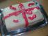 Meine erste M�chtegern-Motivtorte ;-) in Form eines Geschenks
