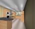 11.05.2006 - Blick vom Essbereich - rechts Sp�lmaschine links Ofen und Dampfgarer, hinten der K�hlschrank