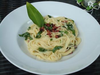 Bärlauch-Carbonara