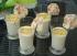 Spargel-Panna-Cotta mit K�se-Schinken-Crackern