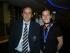 die franz�sische Fu�ball-Legende Michel Platini und ich beim WM-Spiel Argentinien/Serbien-Montenegro (6:0!!!) auf Schalke