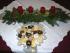 Adventsgesteck mit Geb�ckmischung