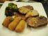 Filetplatte mit Tomaten-Cognac-Rahm