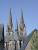 Elisabethkirche vom Firmaneiplatz aus gesehen