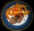Steirisches Steak mit im Ofen gebratene K�rbisschnitze