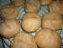 Erster Br�tchenversuch nach Starters Rezept, mit 2 Teilen Vollkornmehl und 3 Teilen Wei�mehl