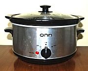 Crock Pot - Slow Cooker - Niedrig-Temperatur-Garen
