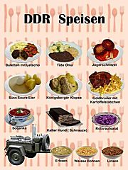 DDR-Produkte & Rezepte - schwelgt in Erinnerungen - was gibt es heute noch?!
