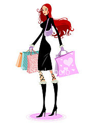 Die Shopping-Meile