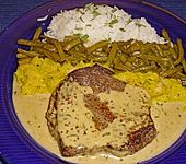 Rindersteaks mit Senf-Estragon Sauce