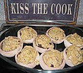 Schnecken mit Champignonköpfen